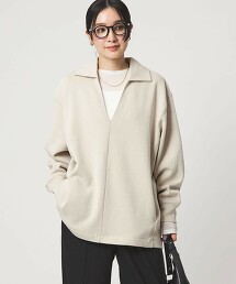 ＜at ease＞雙面布料上衣