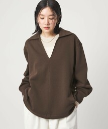 ＜at ease＞雙面布料上衣