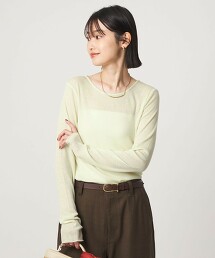 羅紋圓領上衣