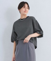 抓皺泡泡袖上衣