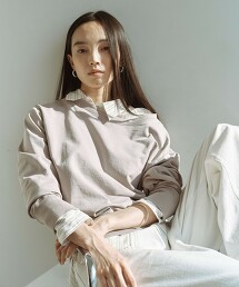 ＜SEASONAL COLLECTION＞細針腳毛圈布上衣 日本製