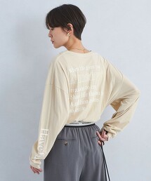 【特別訂製】＜PROTAGONISTA＞印刷長袖T恤