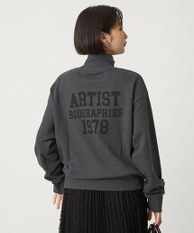 Museum LOGO 半拉鍊上衣