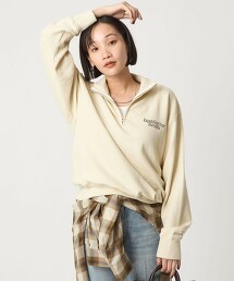 Museum LOGO 半拉鍊上衣