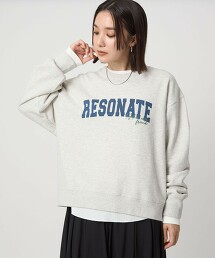＜at ease＞LOGO運動衫