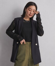 ＜at ease＞蕾絲上衣