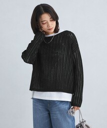 網眼短版針織