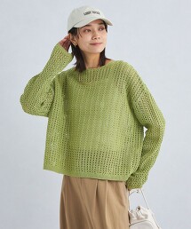 網眼短版針織