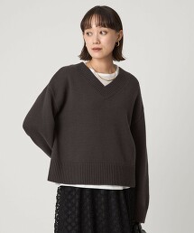 SERENITY V領針織衫