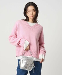 SERENITY V領針織衫