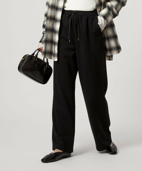 內刷毛珠地長褲