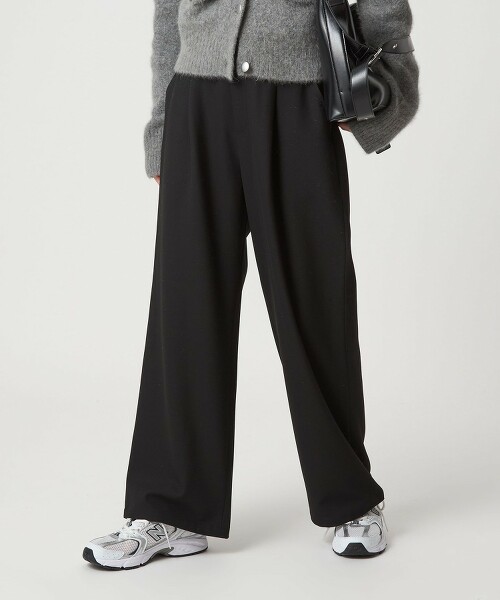 萬能內刷毛寬褲