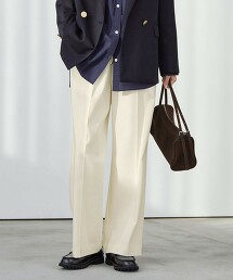 美腿彈性牛仔喇叭褲