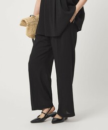 透膚空氣感寬褲