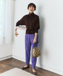 萬能梨面布錐形褲