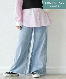 ［size SHORT / TALL］寬版 丹寧褲