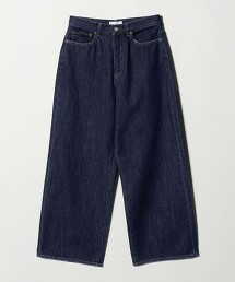 寬版丹寧褲