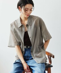 【結論系列】綁帶收腰襯衫