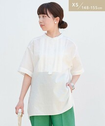 【WEB限定】［ XS /H148-155cm］工藝品 5分袖 罩衫