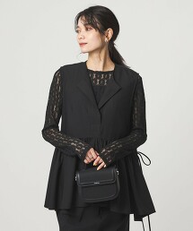 【特別訂製】＜PROTAGONISTA＞2WAY 無袖罩衫