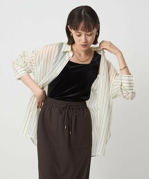 天鵝絨坦克背心