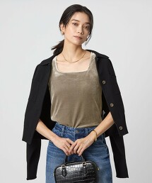 天鵝絨坦克背心