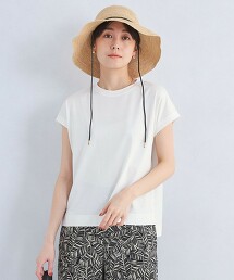 亮澤連肩袖T恤