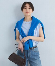 亮澤連肩袖T恤