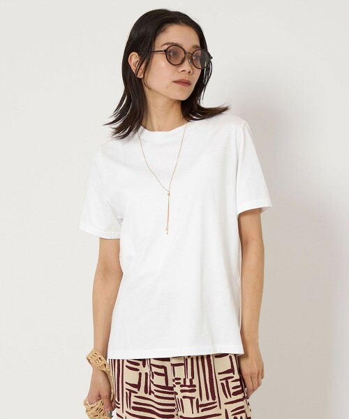 <SEASONAL COLLECTION>LOTUS 圓領T恤 日本製