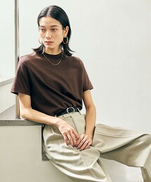＜SEASONAL COLLECTION＞LOTUS 圓領T恤 日本製