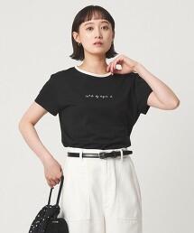 【預購】＜To b. by agnes b.聯名＞LOGO滾邊T恤