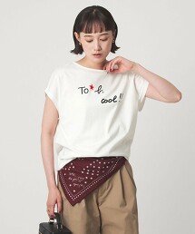 【預購】＜To b. by agnes b.聯名＞LOGO法式袖T恤