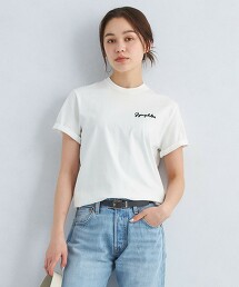 ＜Gymphlex＞短袖刺繡T恤