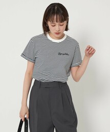 ＜Gymphlex＞短袖刺繡T恤