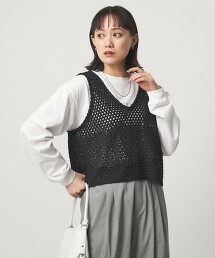 網眼針織2WAY背心