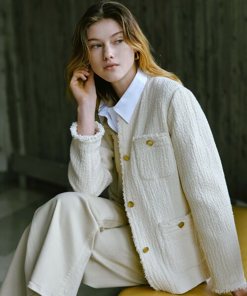 Bisentino 無領西裝外套