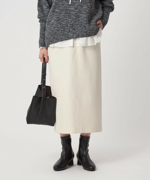 萬能內刷毛窄裙