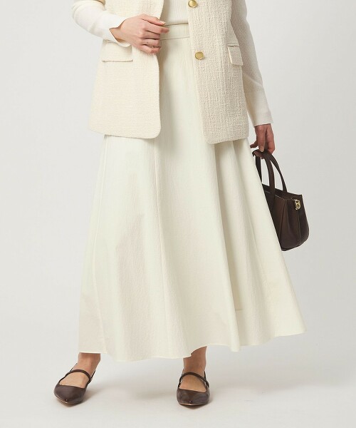 爆米花傘狀長裙