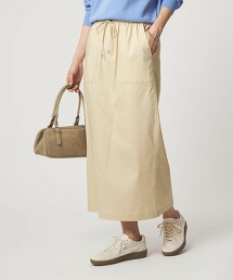 混亞麻萬能窄裙