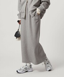 內刷毛紋理長裙