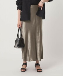 緞面窄裙