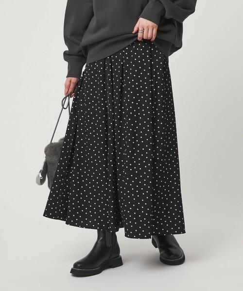 點點傘狀長裙