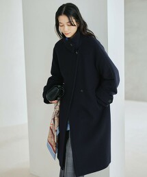 SENTDALE WOOL 立領長版大衣