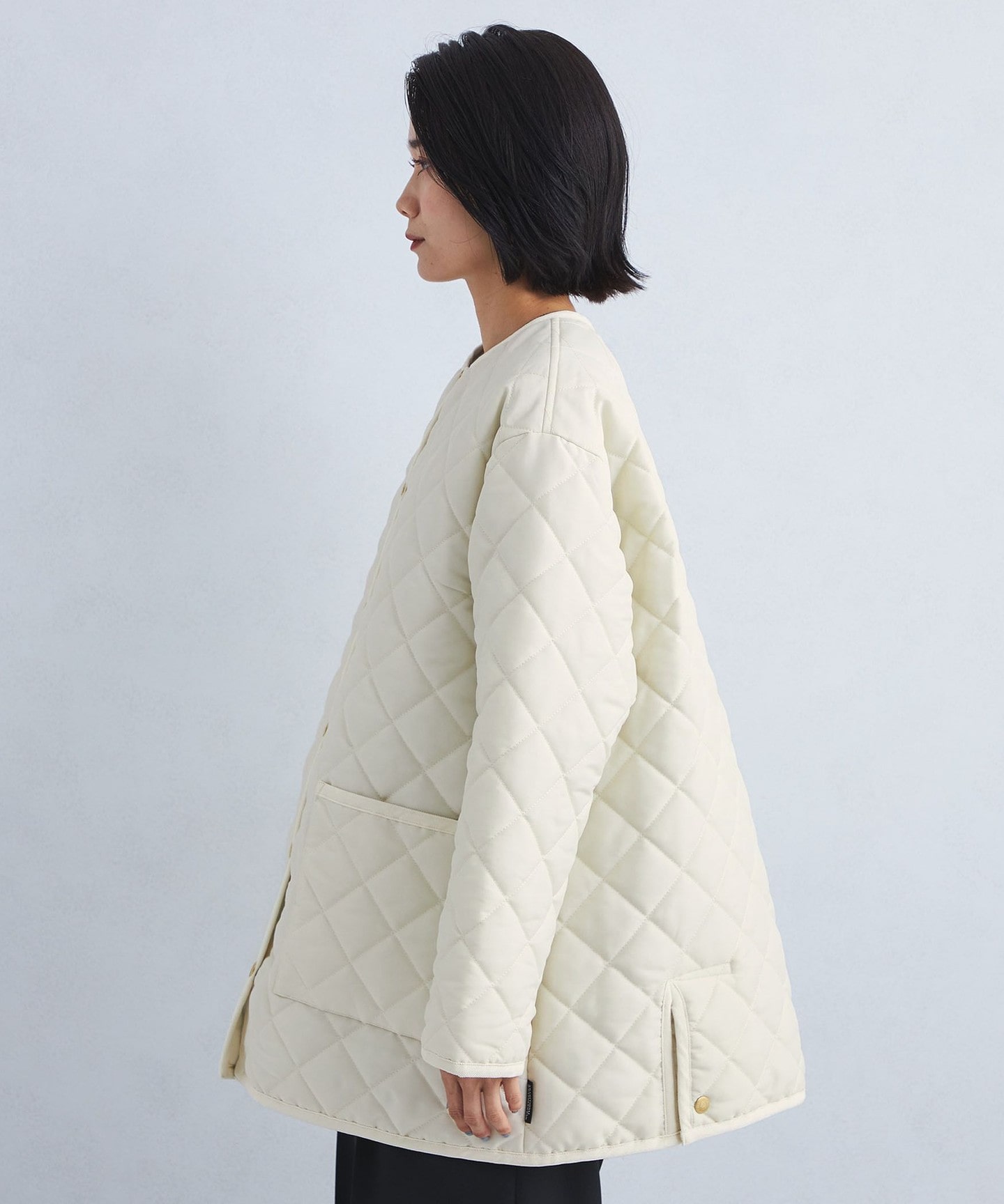 【特別訂製】＜Traditional Weatherwear＞ARKLEY A型絎縫中大衣｜outlet green label ...