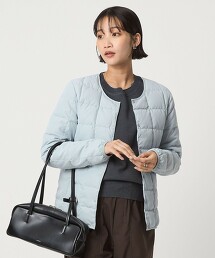 【特別訂製】＜TAION＞鈕扣短版羽絨外套