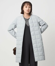 【特別訂製】＜TAION＞鈕扣長版羽絨外套