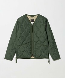 ＜TAION＞V領雙拉鍊羽絨背心