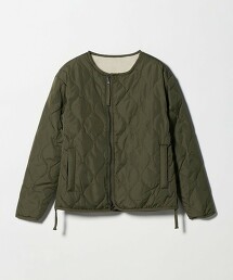 ＜TAION＞雙面穿軍裝羽絨×毛絨刷毛外套