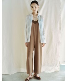 ＜SEASONAL COLLECTION＞蕾絲吊帶連身褲