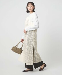 透膚蕾絲吊帶洋裝